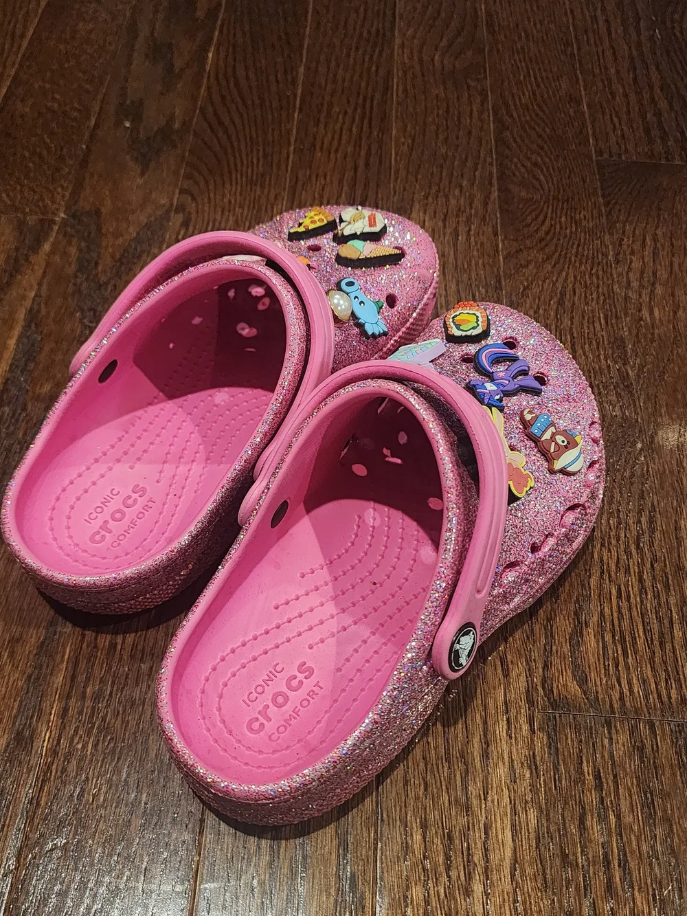 CROCS bright pink